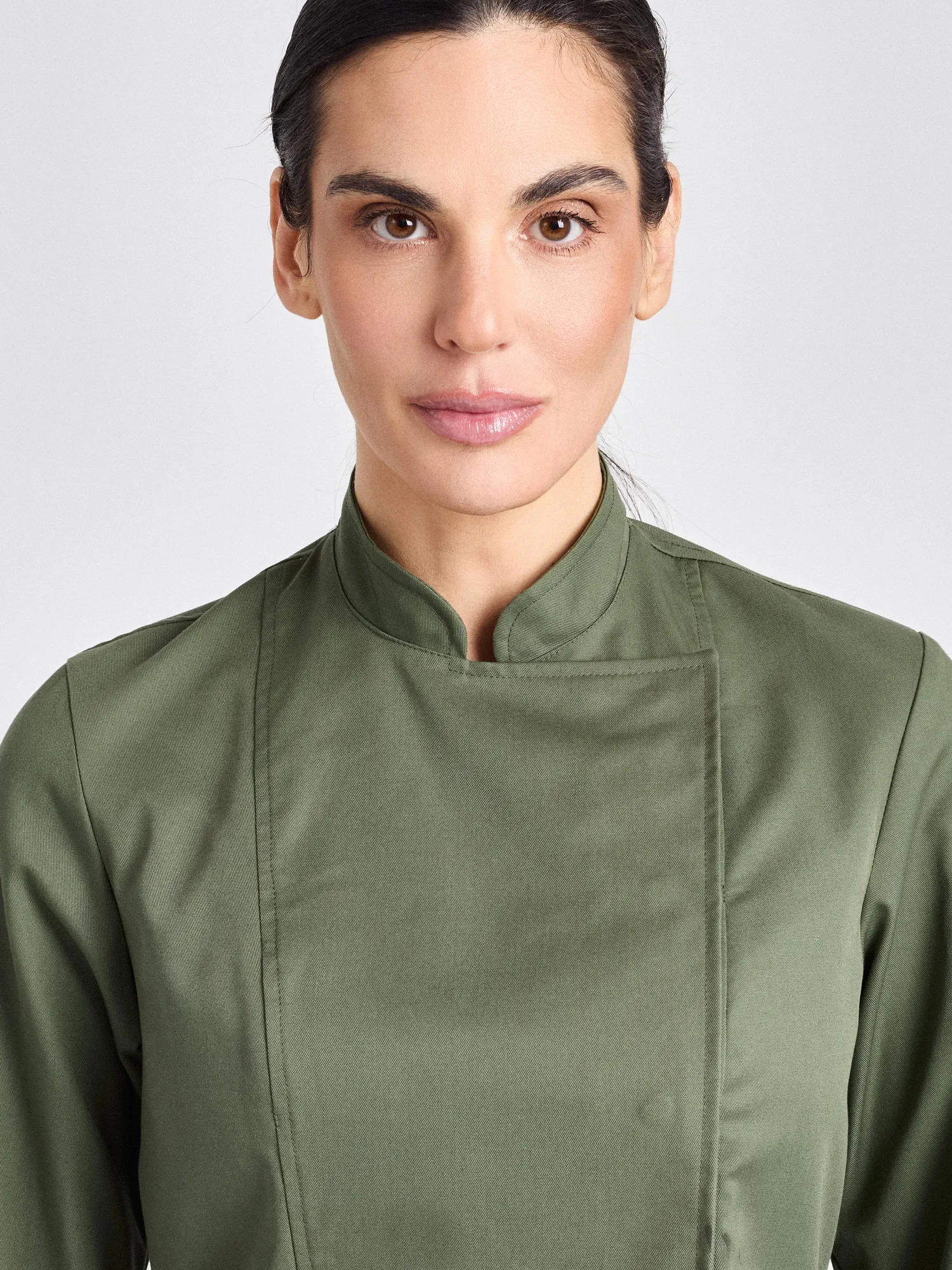 Rimini-Bene Lady Classic - Kochjacke - olive